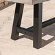 preview thumbnail 6 of 19, Carlisle Acacia Outdoor 3-piece Dining Set by Christopher Knight Home