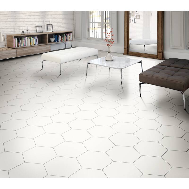 Emser Tile Rhythm - 11" x 13" Square Floor and Wall Tile - Matte