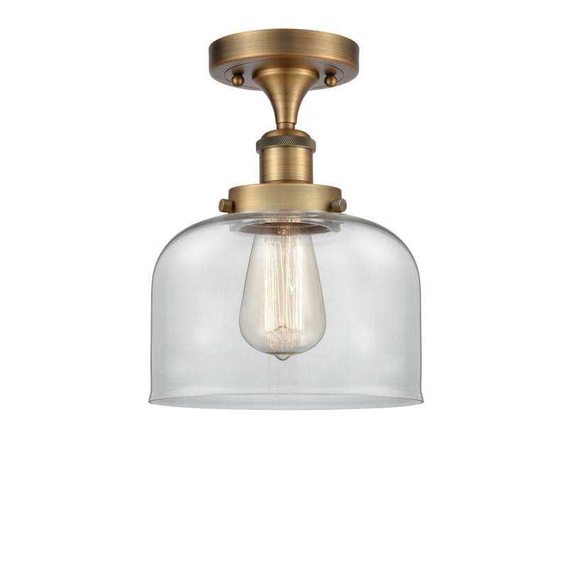 Innovations Lighting Ballston Urban Bell - 1 Light 8" Semi-Flush Mount