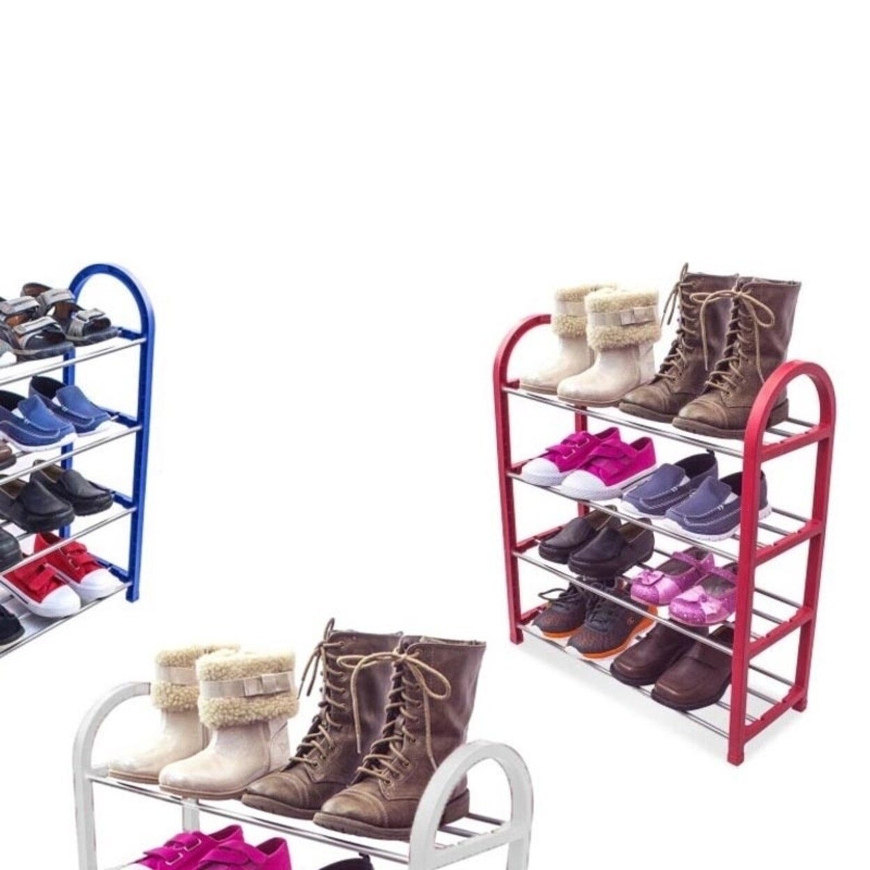 4 tier shoe rack