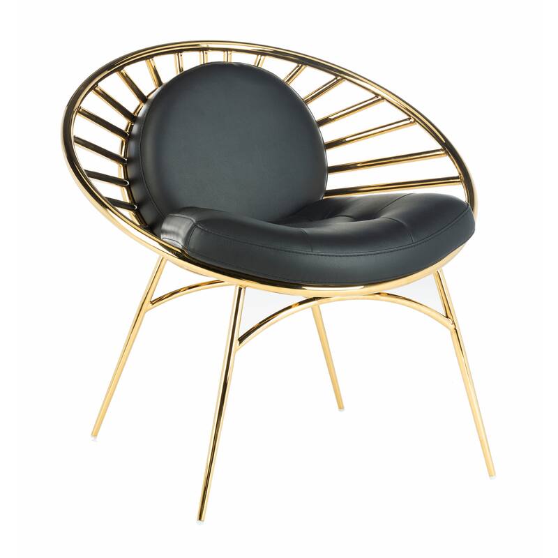SAFAVIEH Home Nina Hoop Chair - 30"W x 24"D x 29"H
