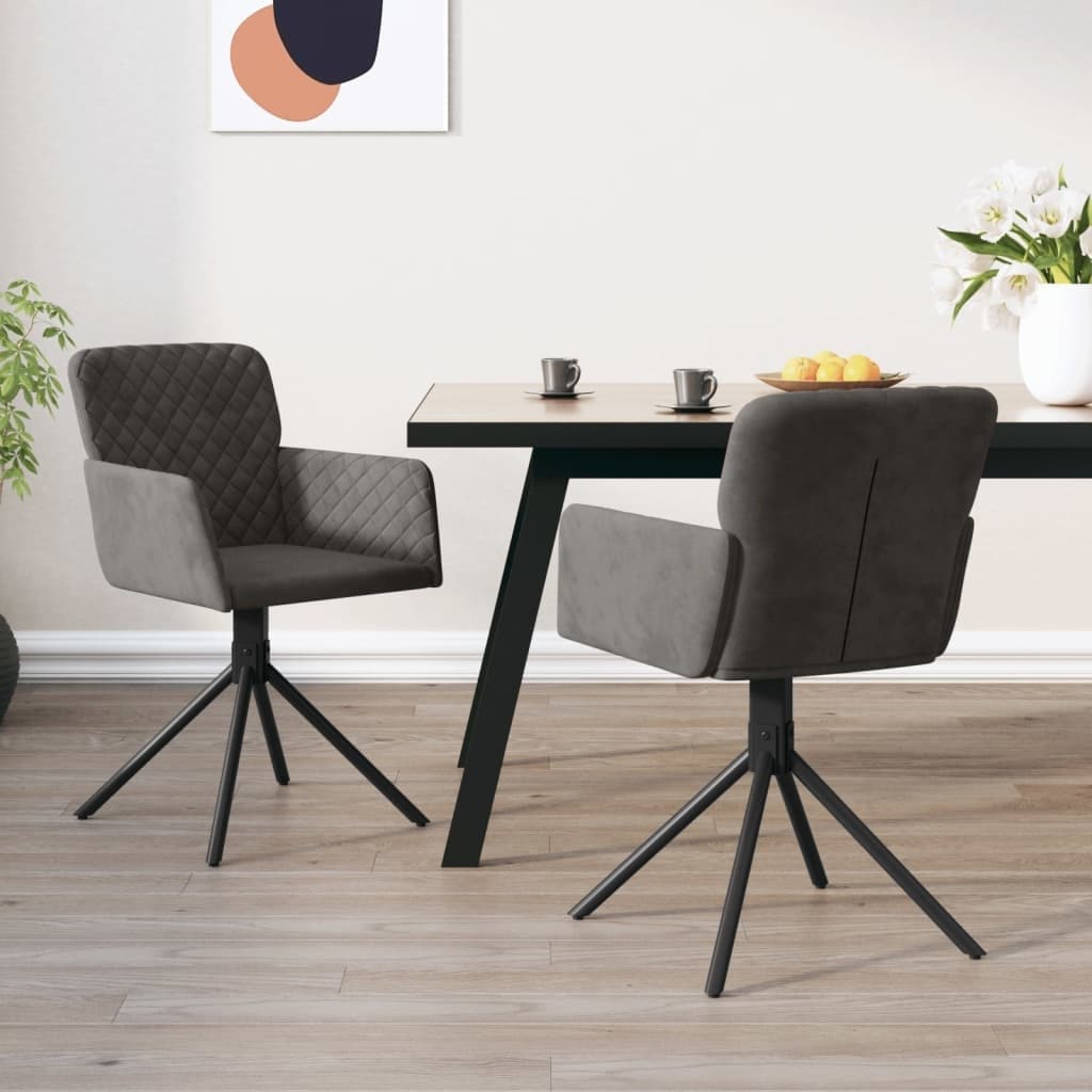 Multi coloured online velvet dining chairs