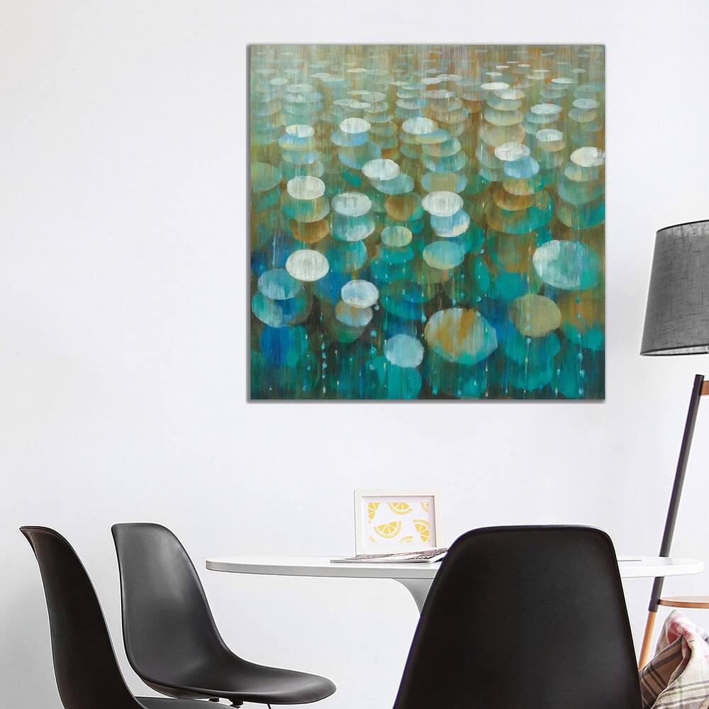 iCanvas "Rain Drops" by Danhui Nai Canvas Print