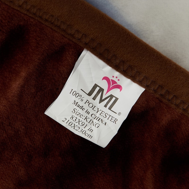 Reversible Mink Blanket Fluffy Fleece Blanket Different Pattern in Each Side