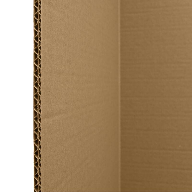 4 ft. Tall Brown Cardboard Room Divider