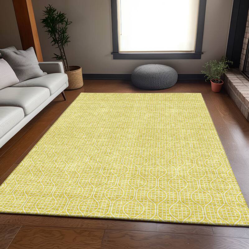 Premium Washable Super Soft Modern Teardrop Mayfield Rug