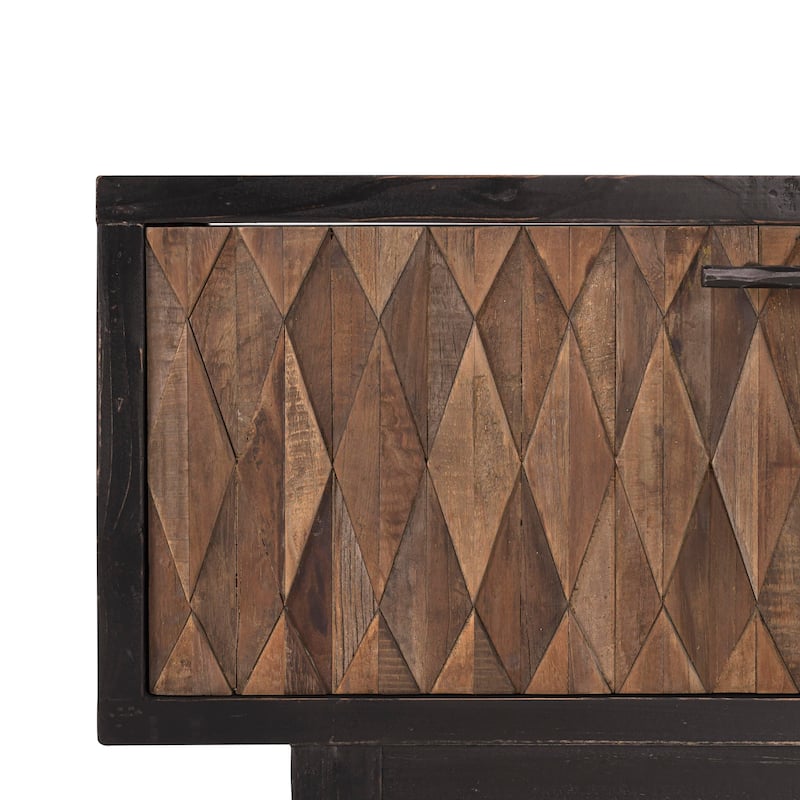 Classic Home Anton 4-Drawer Reclaimed Wood Coffee Table