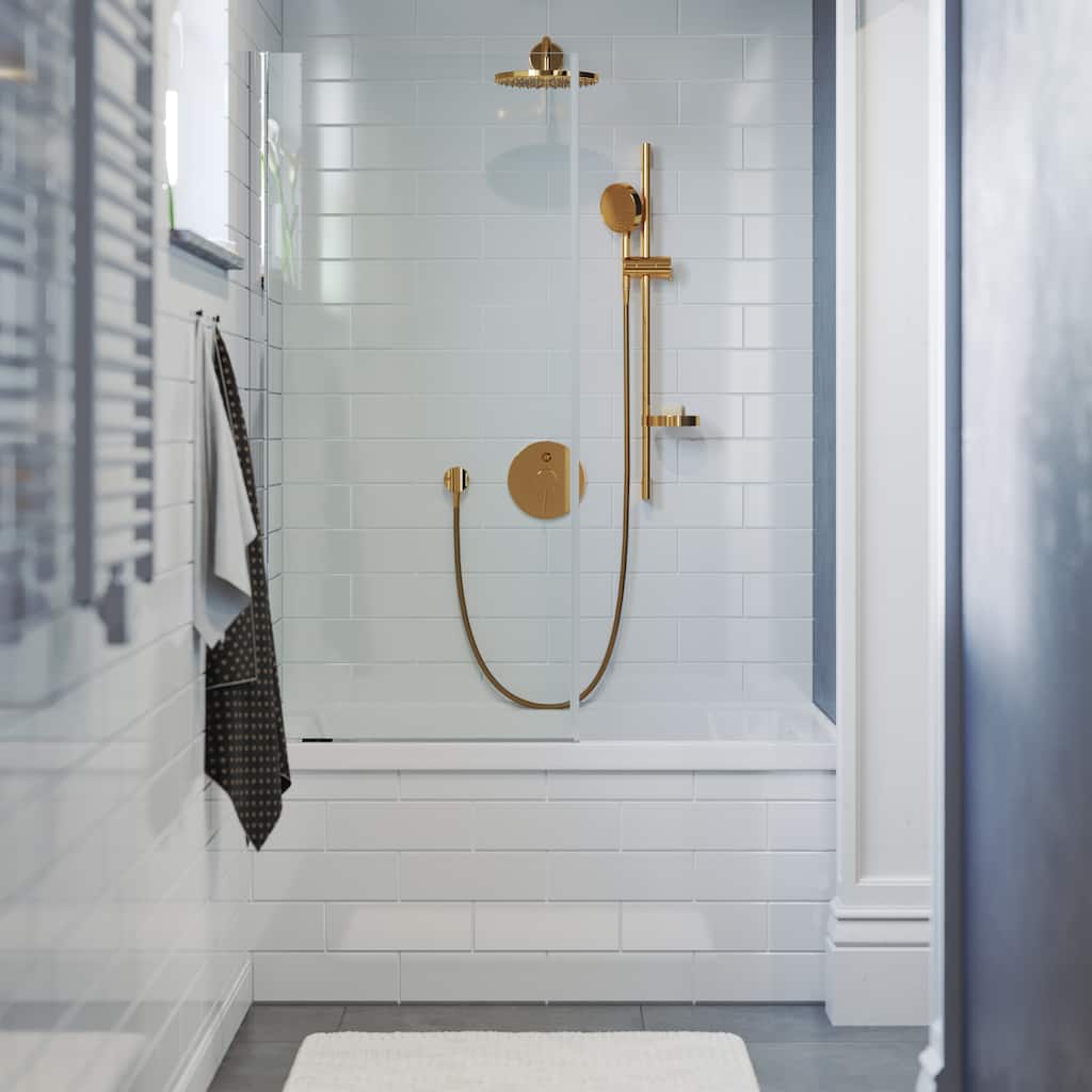 Voltaire 48 x 32 in. Acrylic Drop-in Bathtub