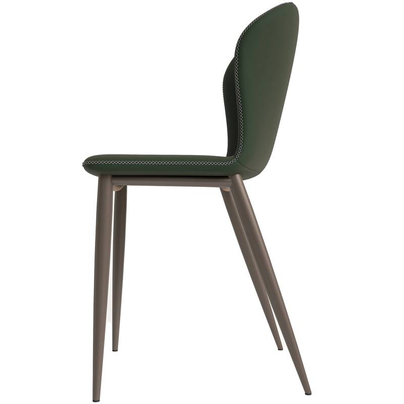 Mosaic Modern Upholstered in Fabric Dining Chair With Metal Legs Set of 4