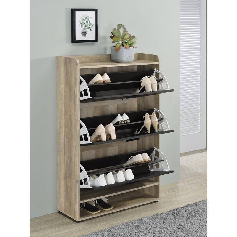 Kyla 3-tier Shoe Storage Cabinet