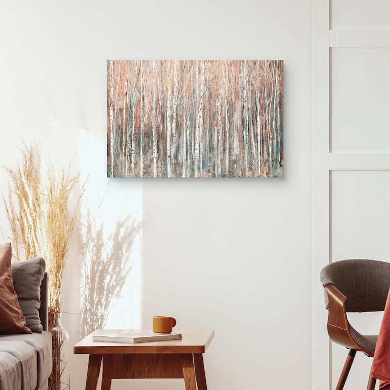 Coral Trees II by Studio Arts Canvas Art Print