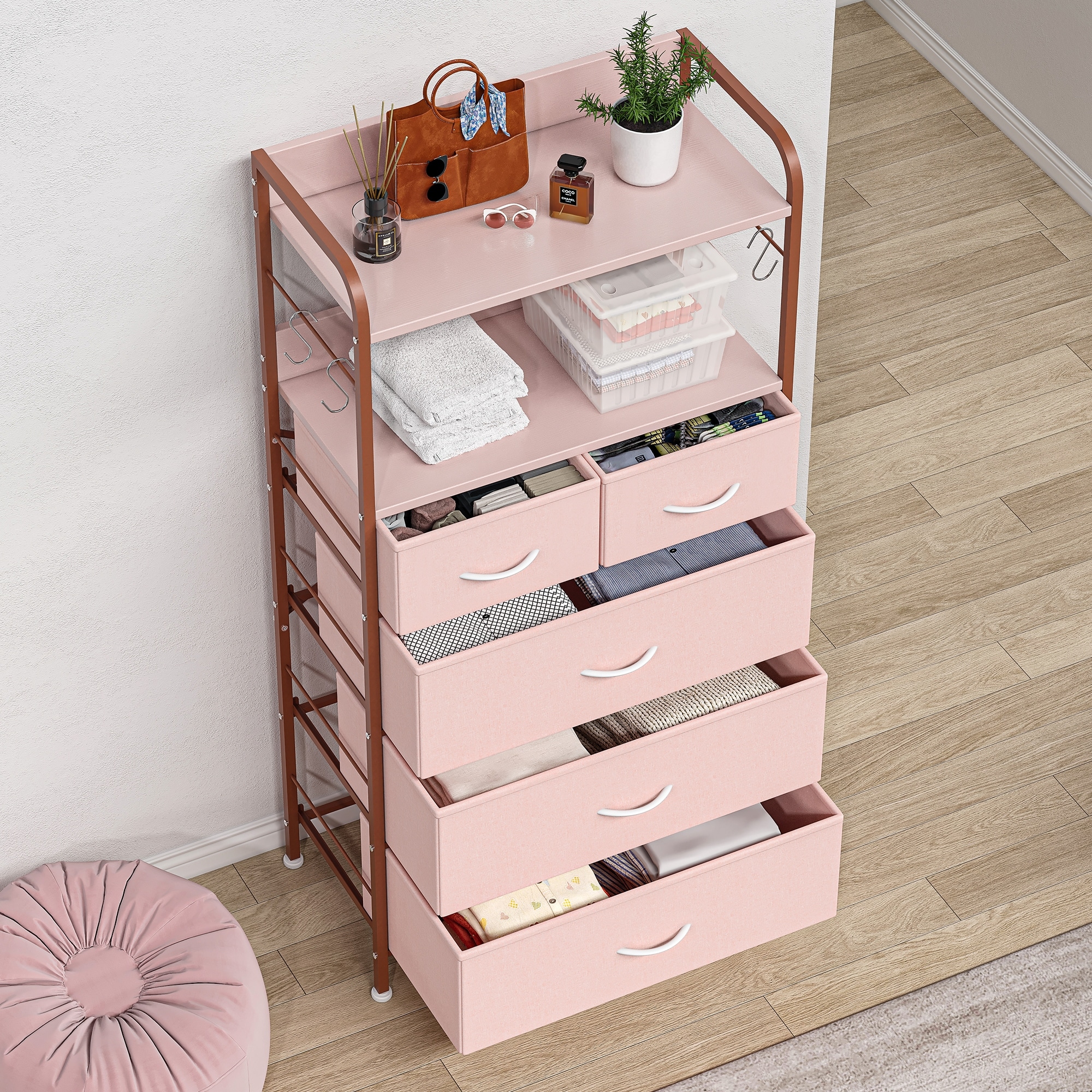Fabric storage cart cheap