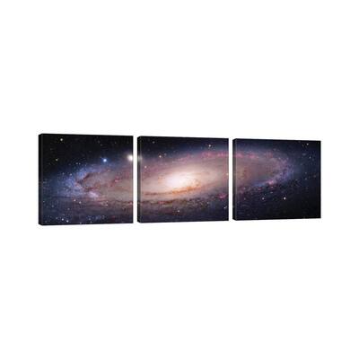 iCanvas "M31, Andromeda Galaxy VII" by Robert Gendler 3-Piece Canvas Wall Art Set