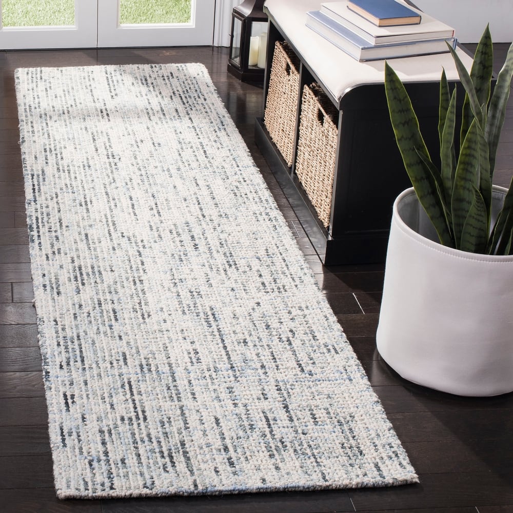 SAFAVIEH Handmade Abstract Lotje Modern Wool Rug