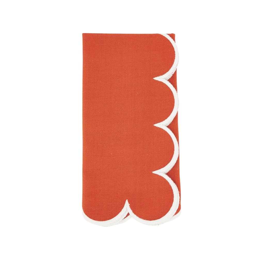 Scalloped Hem Napkin (Set of 4)