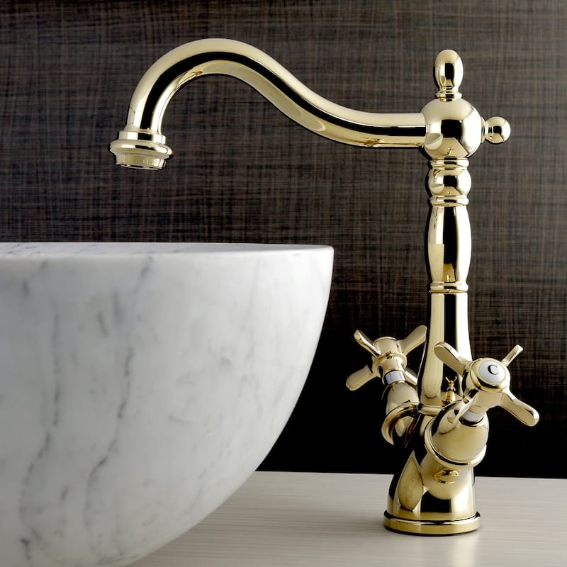 Kingston Brass Essex 1.2 GPM Centerset Vessel Bathroom Faucet