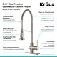 preview thumbnail 4 of 139, Kraus Britt Commercial 3-Function 1-Handle Pulldown Kitchen Faucet