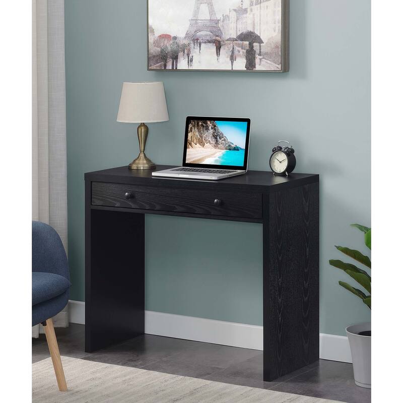 Convenience Concepts Northfield 1 Drawer 36 inch Desk - Black