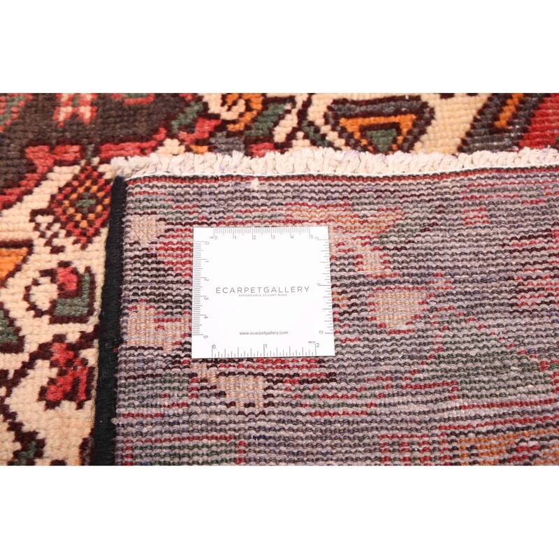 ECARPETGALLERY Hand-knotted Konya Anatolian Red Wool Rug - 4'11 x 9'8