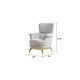 preview thumbnail 6 of 4, Zoe Chair in Cream and Gray