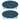 Bestway Round PVC 12 Foot Pool Cover for Above Ground Pro Frame Pools (2 Pack)