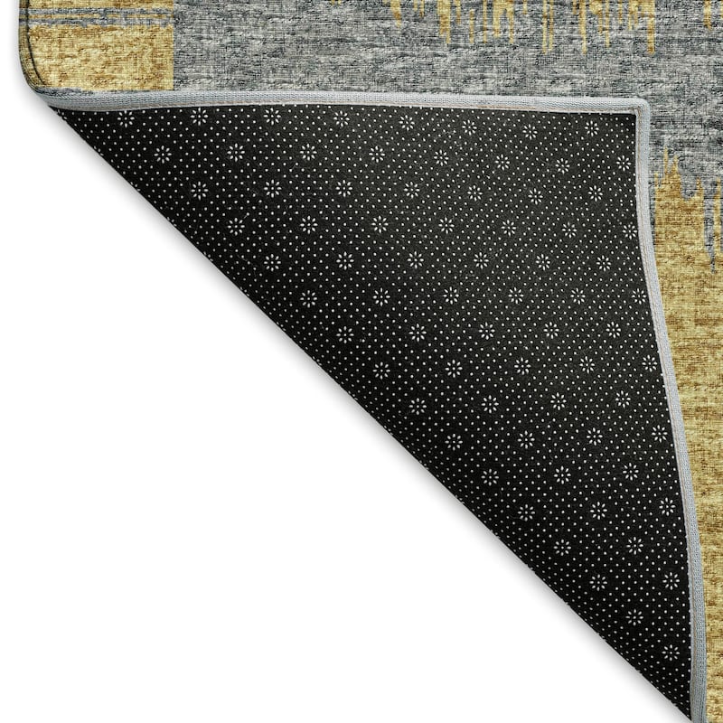 Premium Washable Super Soft Contemporary Geo Mayfield Rug