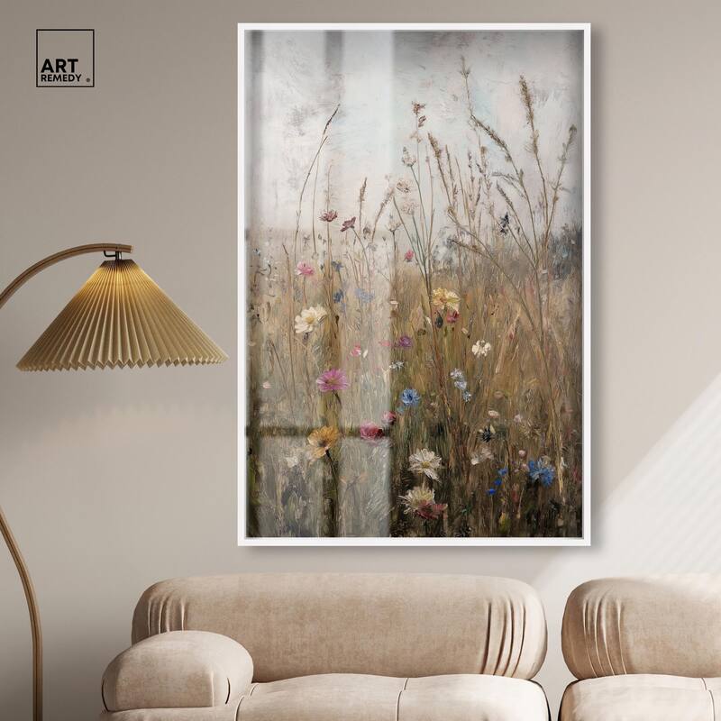 Field of Forgotten Dreams I Shadowbox by Art Remedy