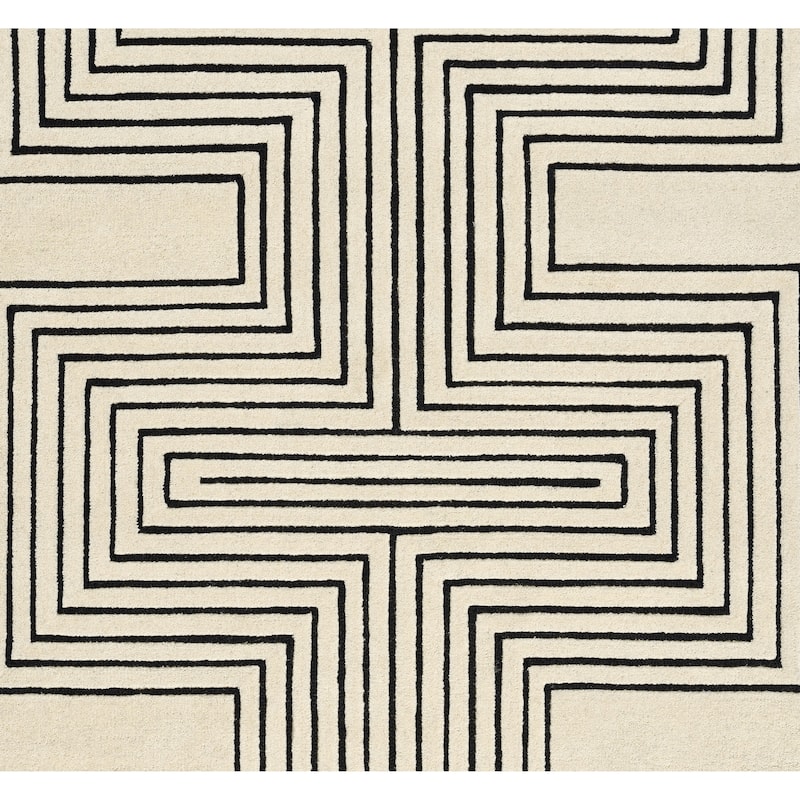 Momeni Simba Geometric Wool Area Rug