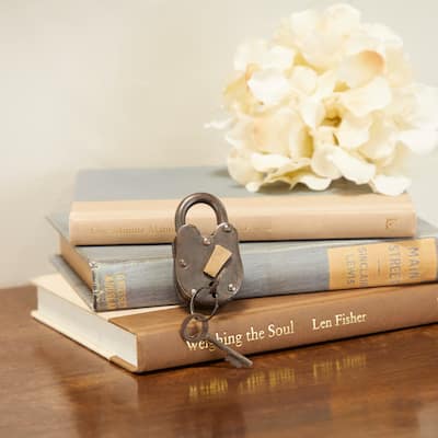 Bronze Metal Lock And Key