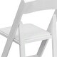 preview thumbnail 35 of 65, Wood Folding Chair with Vinyl Padded Seat (Set of 2)