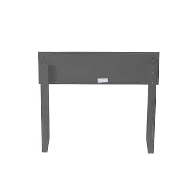 Modern Low-Profile Wood Panel Headboard with Built-In USB Charger, Clean Minimalist Design for Easy Styling