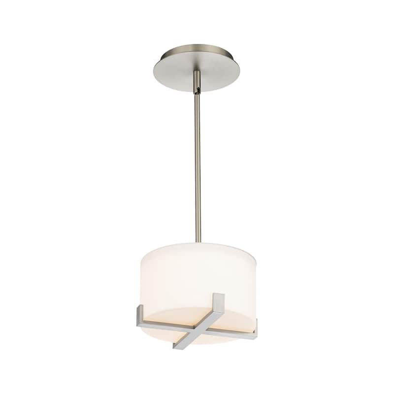Laurel LED Pendant - 8 inches - Brushed Nickel