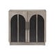 preview thumbnail 6 of 6, Coast to Coast Nichols 2 Door Cabinet Black Grey