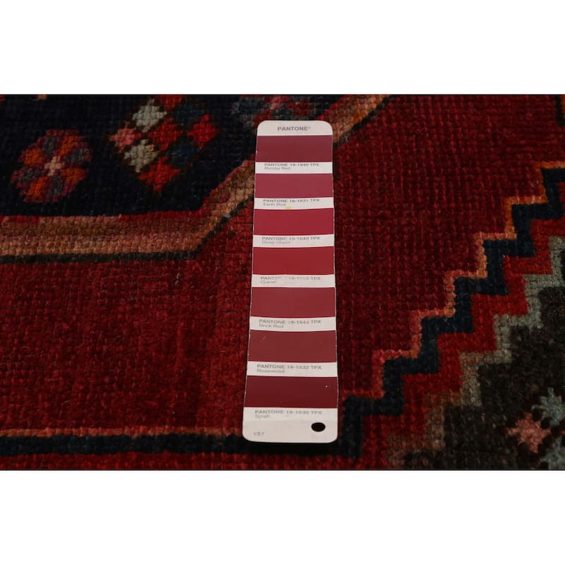 ECARPETGALLERY Hand-knotted Konya Anatolian Red Wool Rug - 4'4 x 7'1