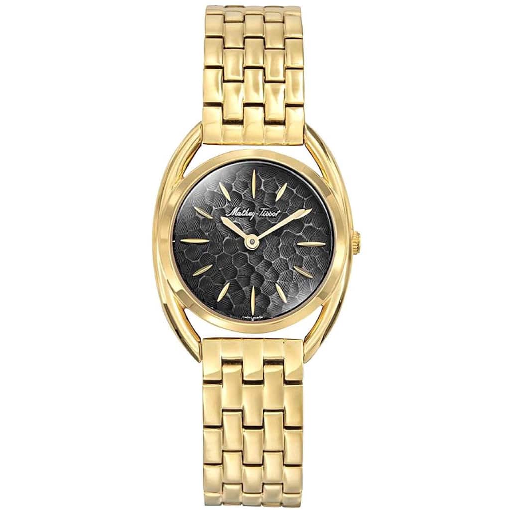Mathey Tissot Women's Saphira Black Dial Watch - D933PYN - 6 (36)