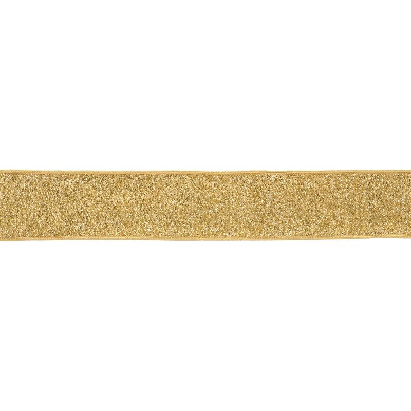 Metallic Wired Ribbon (Set of 2) - N/A