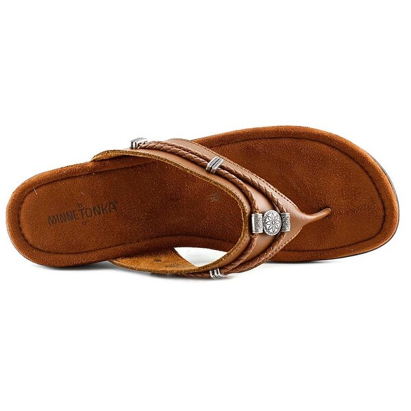 minnetonka silverthorne wedge sandal