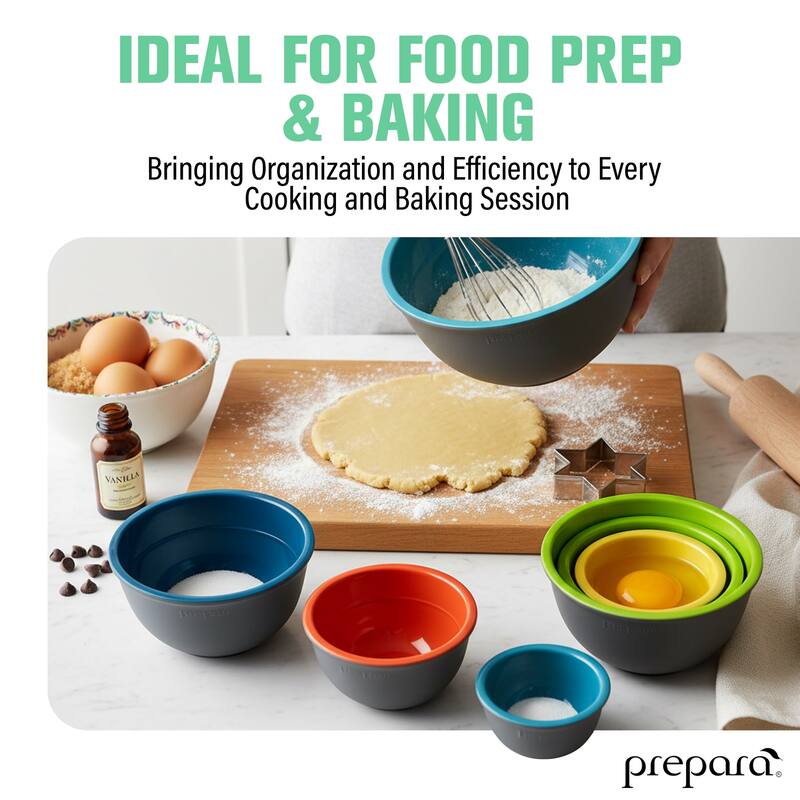 Prepara Two Tone Melamine Pinch Bowl