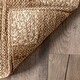 preview thumbnail 4 of 7, Nuloom Bronya Solid Tiled Jute Area Rug