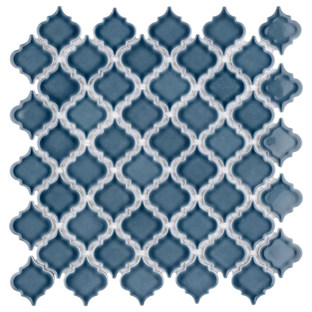 Merola Tile Hudson Tangier Storm Grey 12-3/8" x 12-3/8" Porcelain Floor and Wall Tile