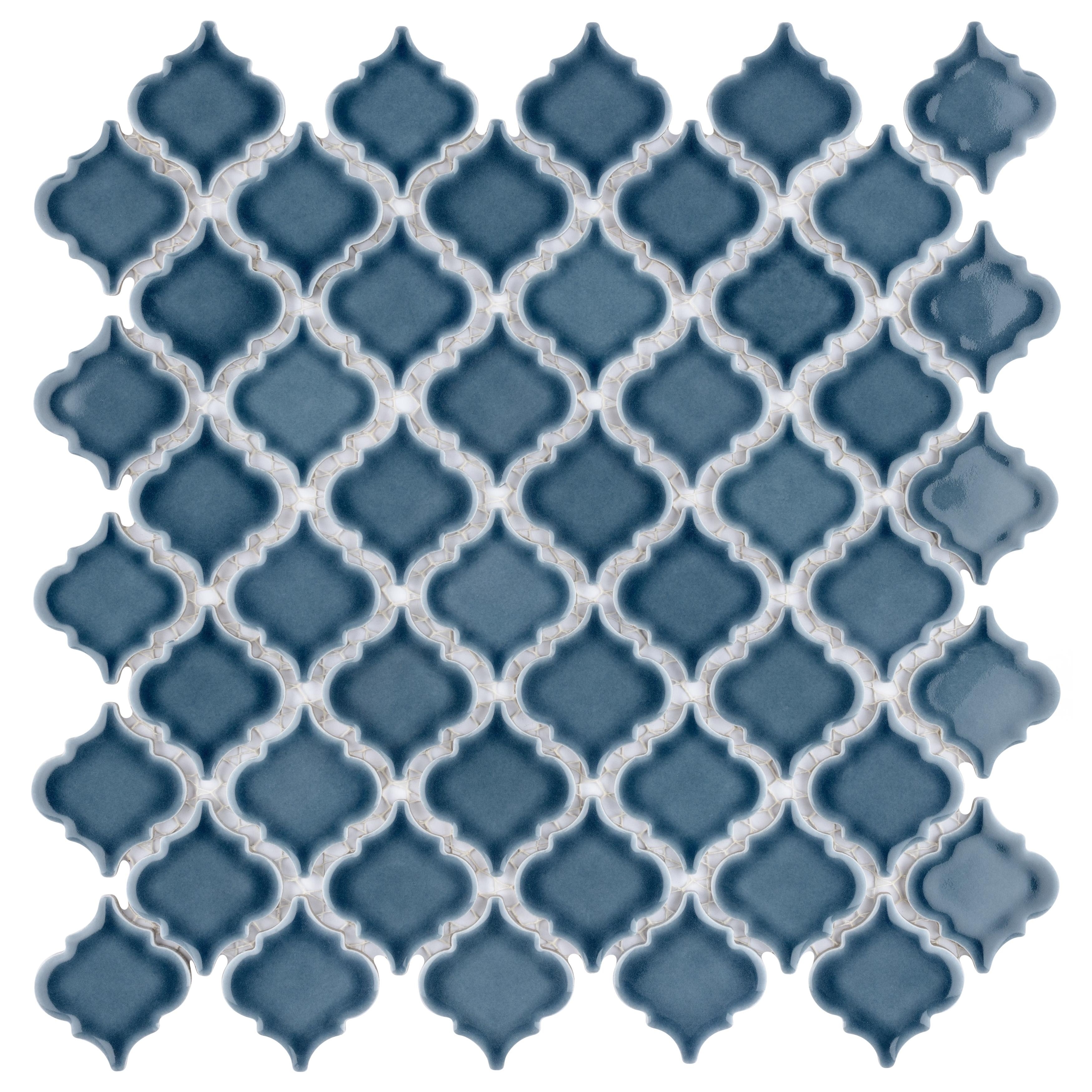 Merola Tile Hudson Tangier Storm Grey 12-3/8" x 12-3/8" Porcelain Floor and Wall Tile