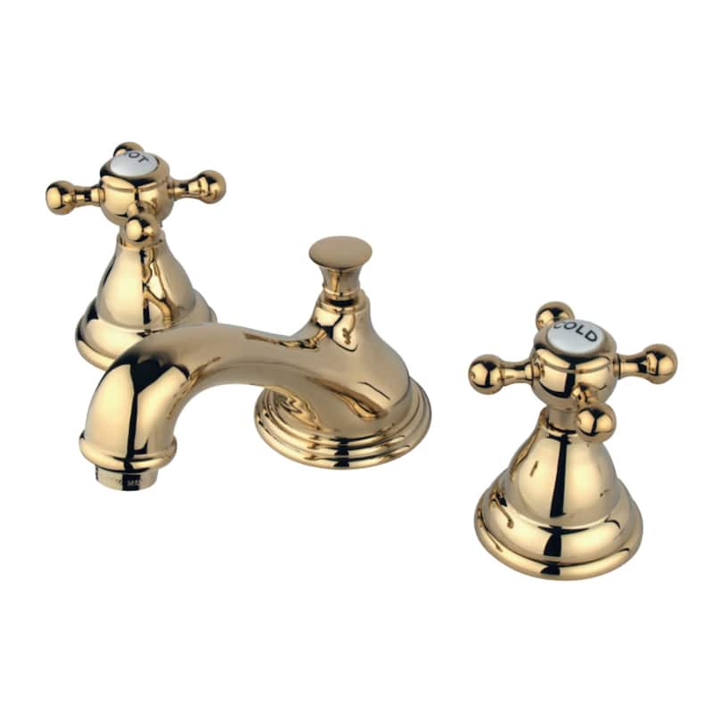 Kingston Brass Royale Widespread Bathroom Faucet with Pop-Up Drain
