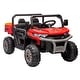 preview thumbnail 9 of 95, Electric 24V Ride-On Dump Truck for Kids, 2 Seater with Remote Control, Non-Slip Tires, and Storage Space