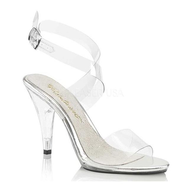 fabulicious clear heels