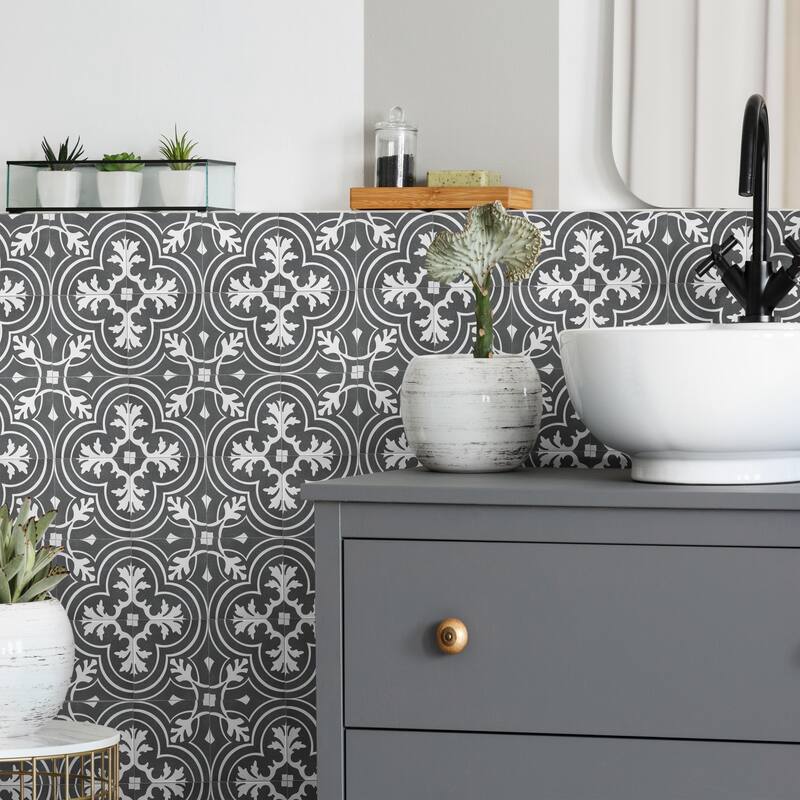 Merola Tile Twenties Mini Classic 3-7/8" x 3-7/8" Ceramic Floor and Wall Tile