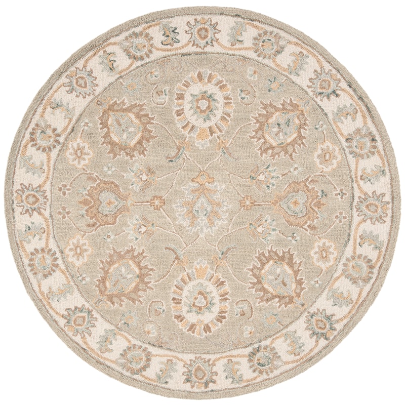 SAFAVIEH Handmade Blossom Riki Modern Floral Wool Rug