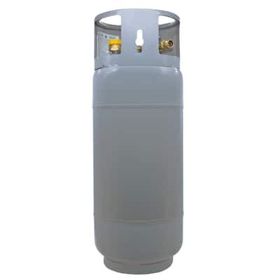 Flame King 43.5LB Steel Forklift Propane Tank with Gauge, DOT and TC Compliant, Rugged-Designed