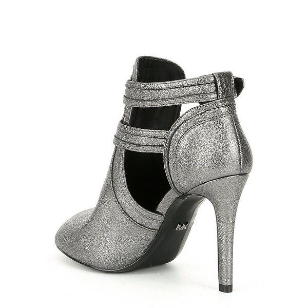 blaze peep toe buckle bootie michael michael kors