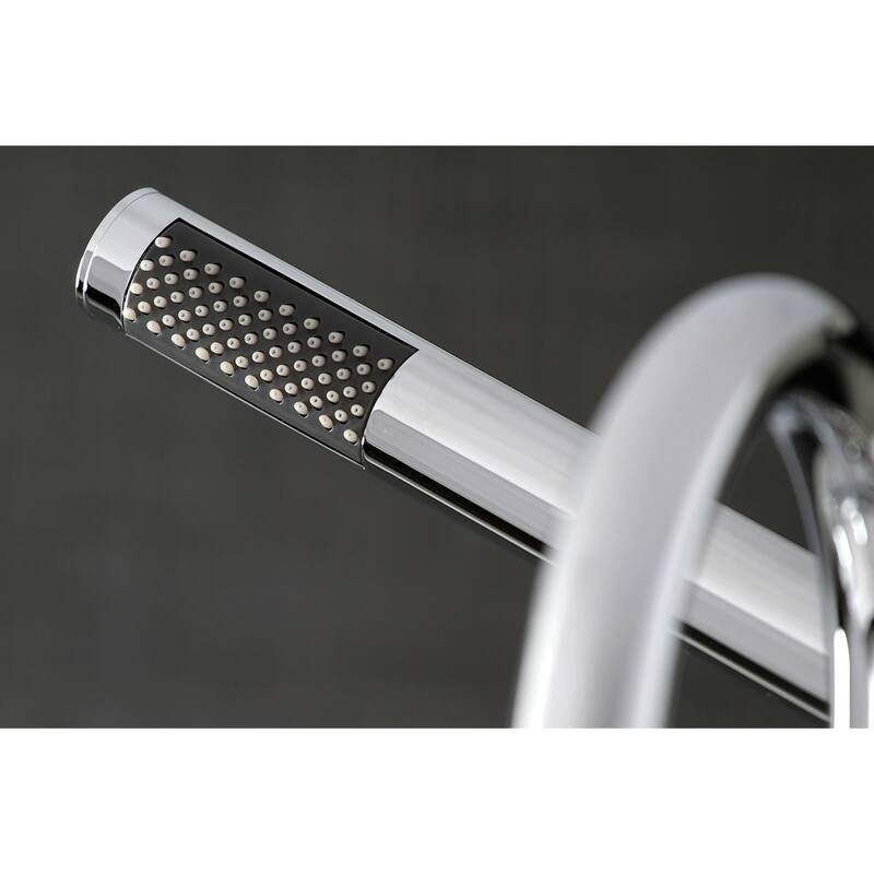 Concord 7-Inch Deck Mount Clawfoot Tub Faucet