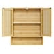 preview thumbnail 21 of 19, Bathroom Wall Cabinet Storage Organizer with Adjustable Shelf Double Door